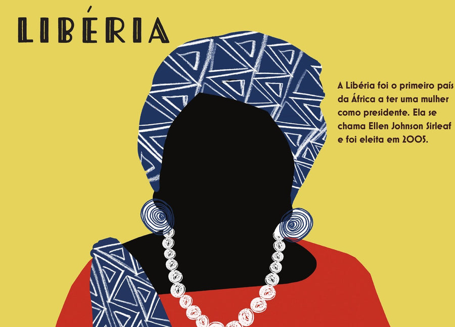 Ilustração do livro África-mãe