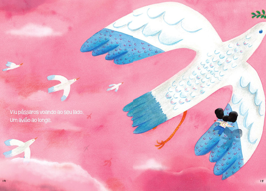Ilustração do livro Alto até o céu