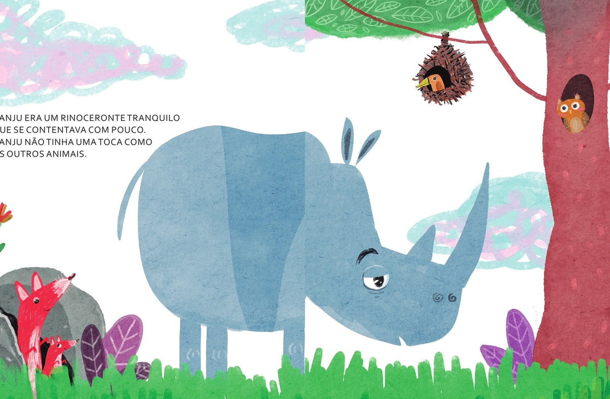 Ilustração do livro Danju