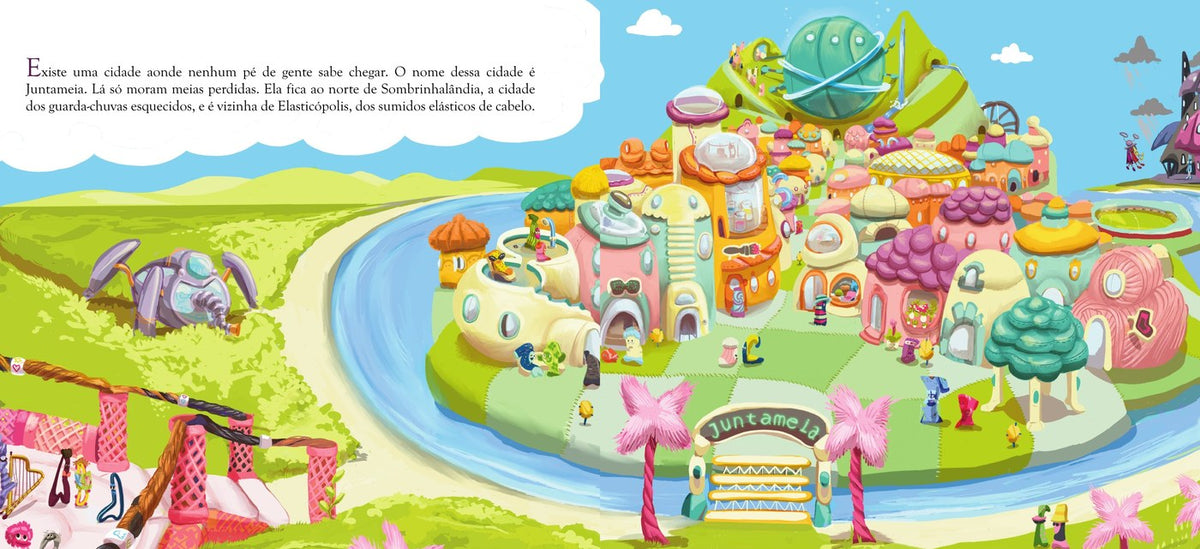 Ilustração do livro Juntameia