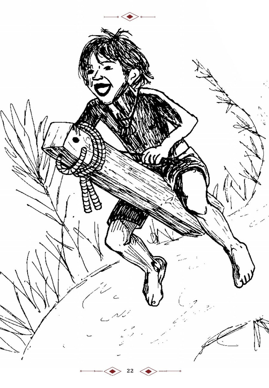 Ilustração do livro Kariri-Xocó: lábios de boi