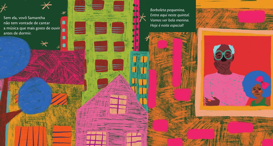Ilustração do livro Meu avô Samantha