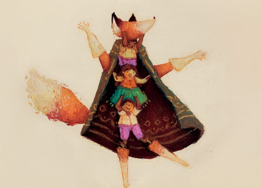 Ilustração do livro Ô abre alas