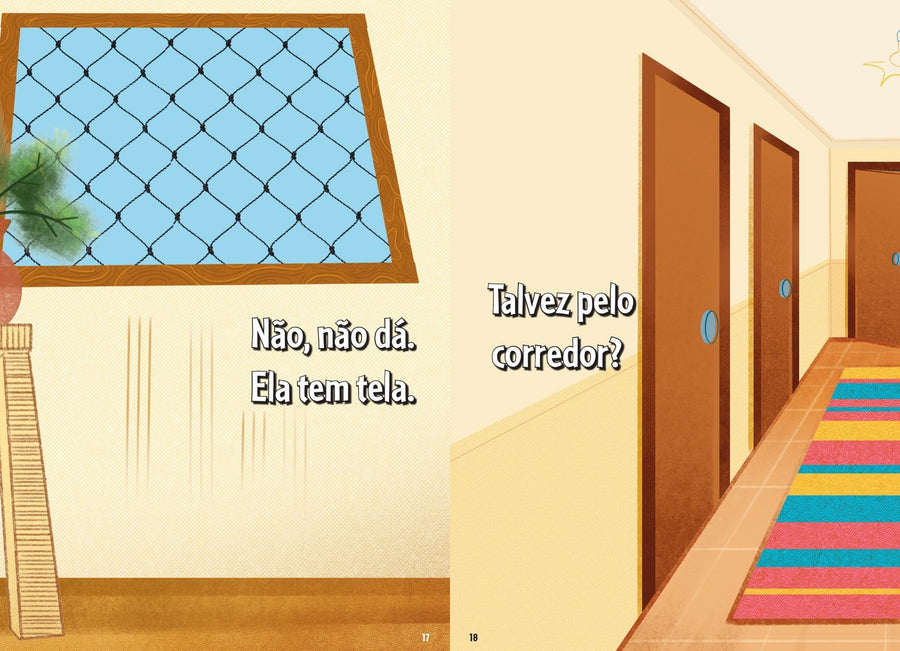 Ilustração do livro O dono da rua