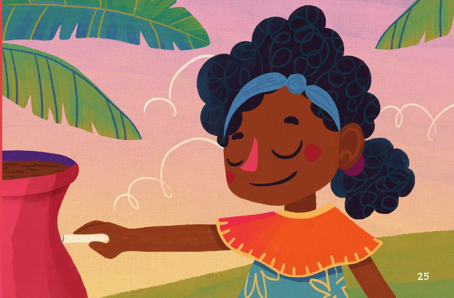Ilustração do livro O jardim de Nino