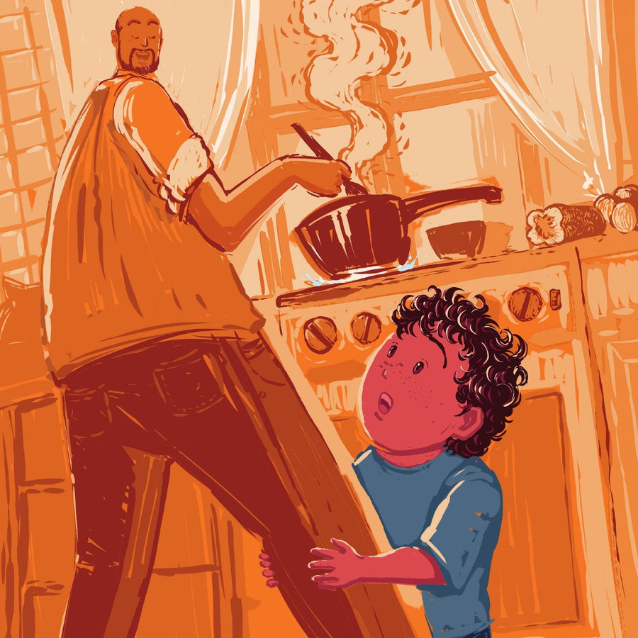 Ilustração do livro O segredo de Benício