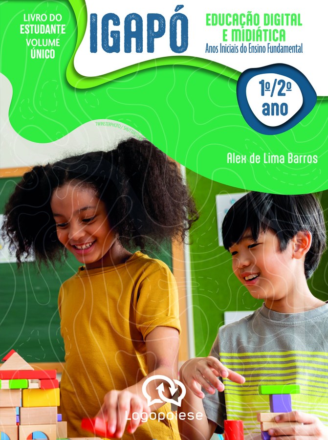 Capa de Igapó Educação Digital e Midiática, 1º e 2º ano