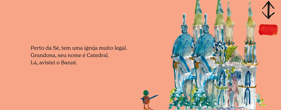 Ilustração do livro Zambão, o vagão