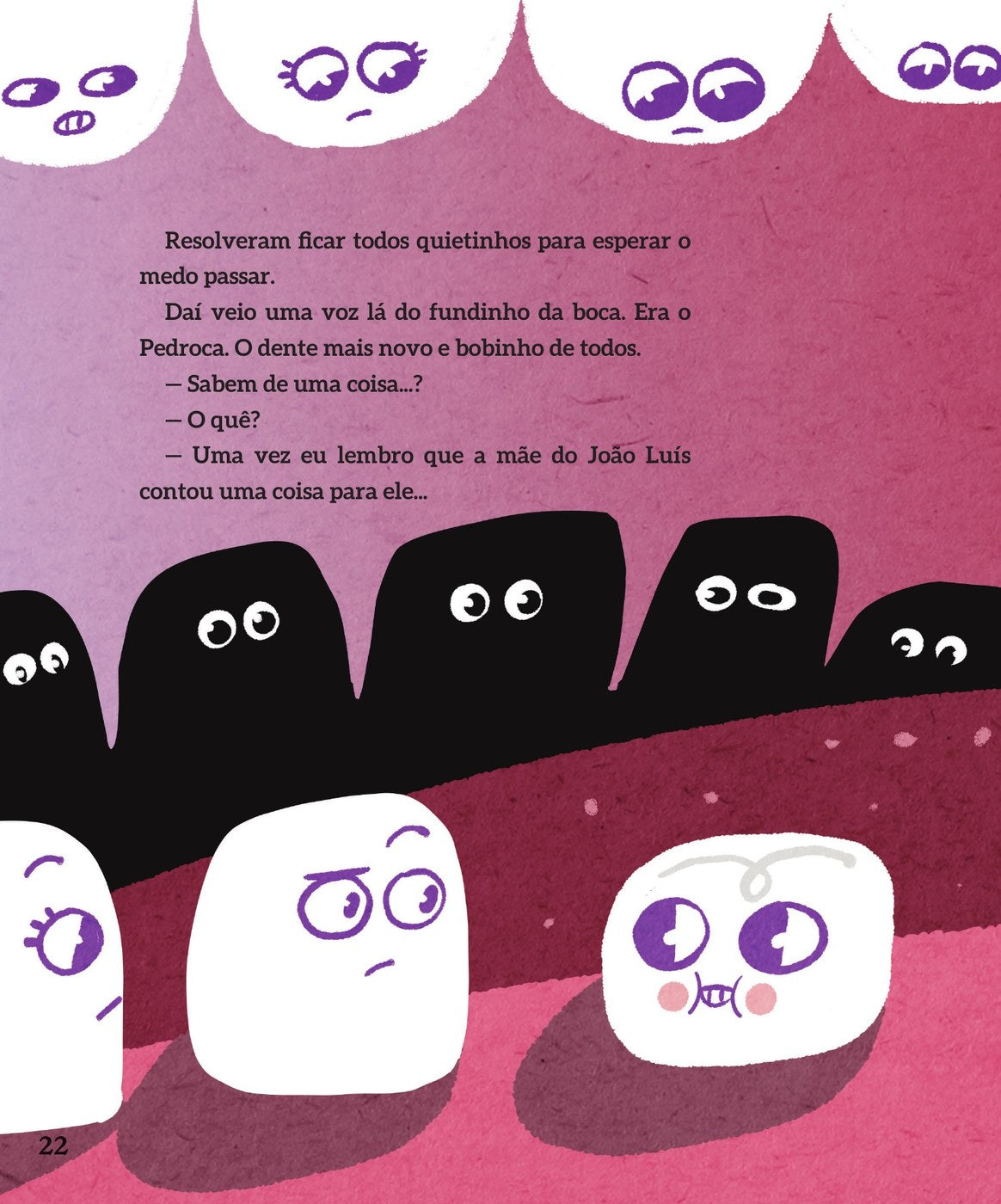 Ilustração do livro A fada dos dentes