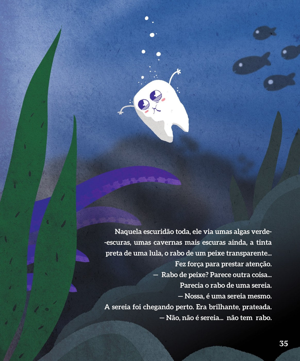 Ilustração do livro A fada dos dentes