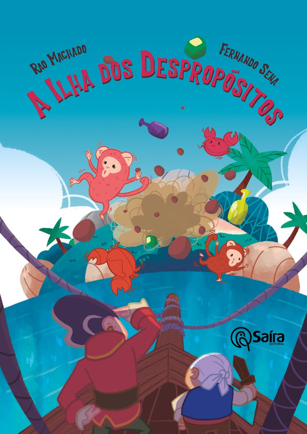 Capa de A ilha dos despropósitos