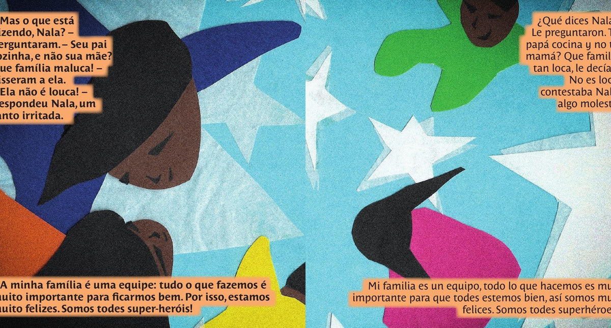 Ilustração do livro As aventuras de Nala