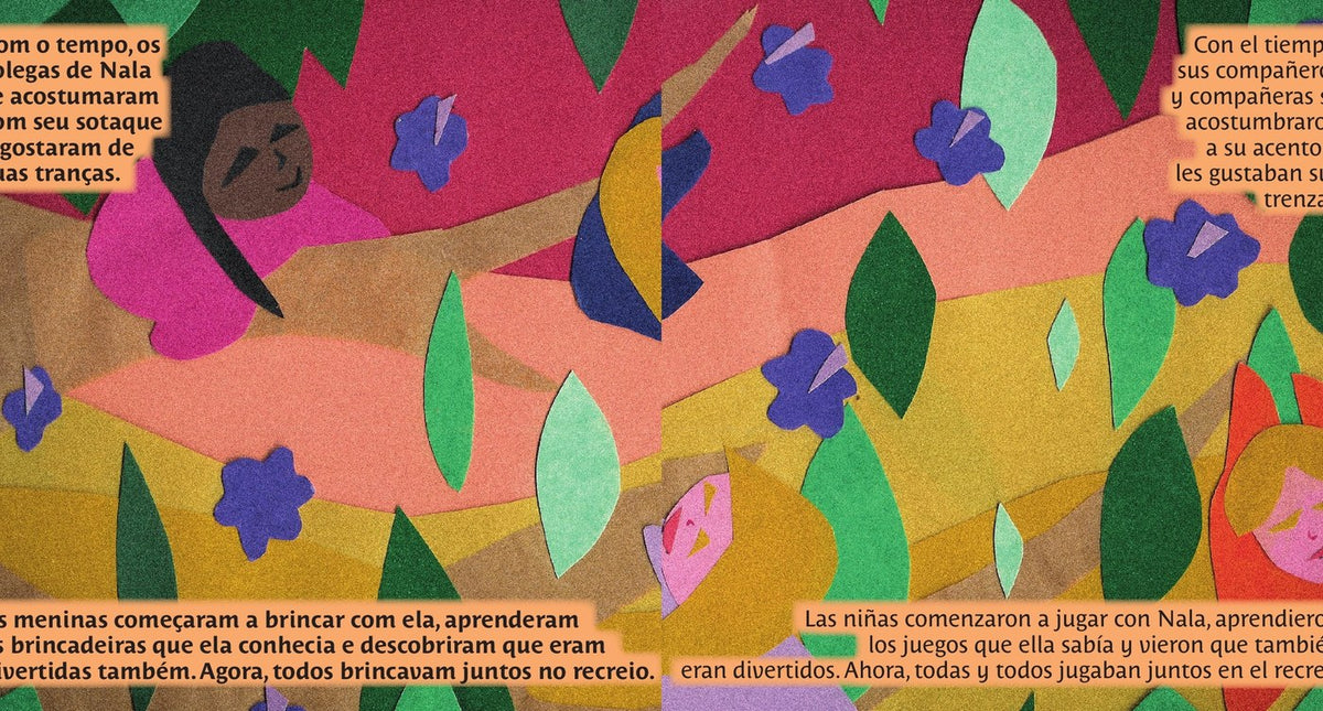 Ilustração do livro As aventuras de Nala