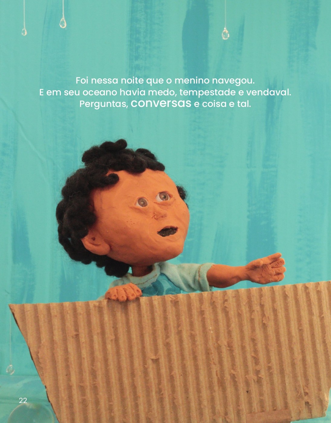 Ilustração do livro Barquinho menino