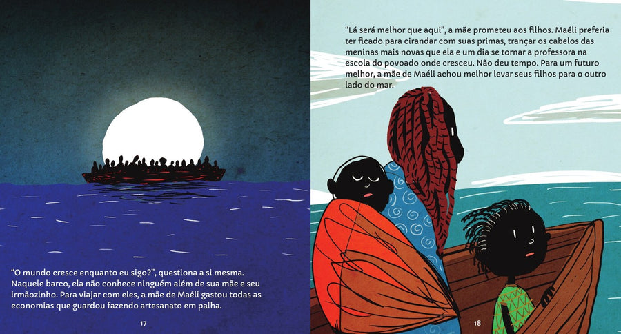 Ilustração do livro Casa é onde o coração está