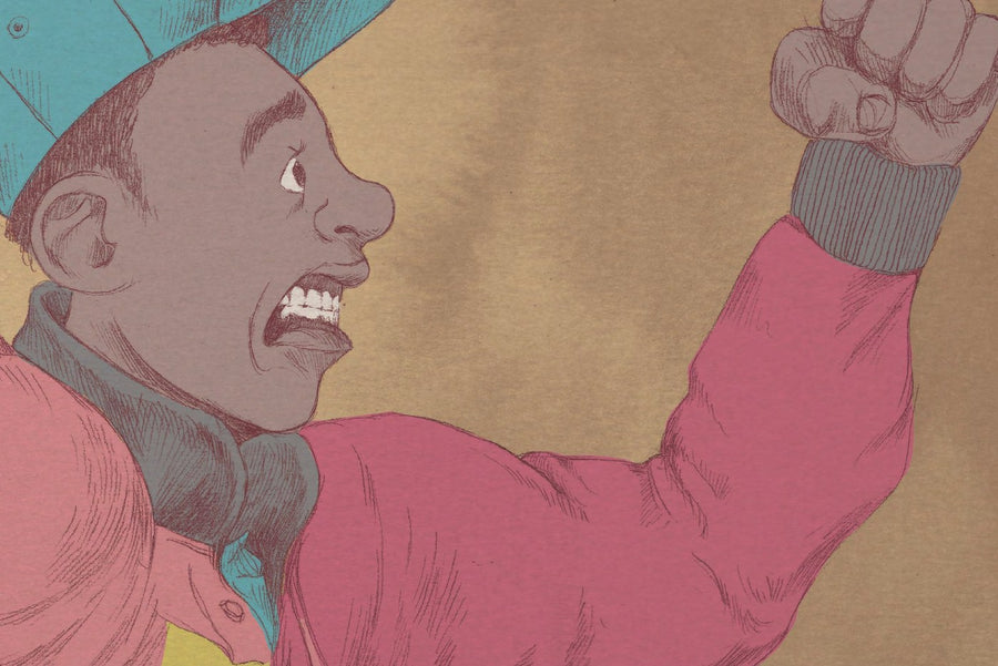 Ilustração do livro Com que roupa?