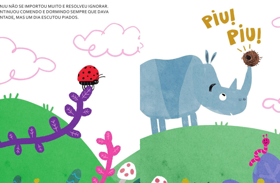 Ilustração do livro Danju