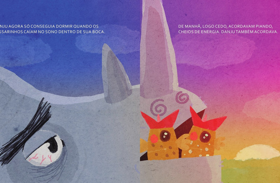 Ilustração do livro Danju
