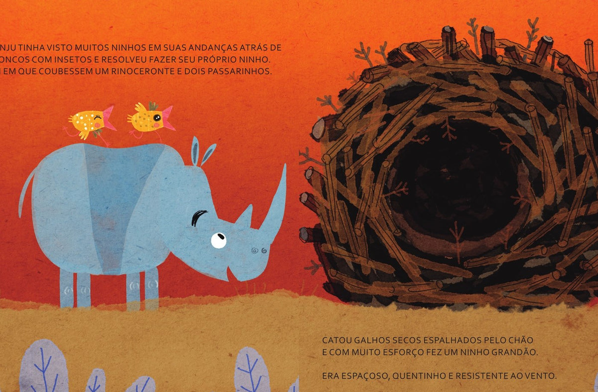 Ilustração do livro Danju