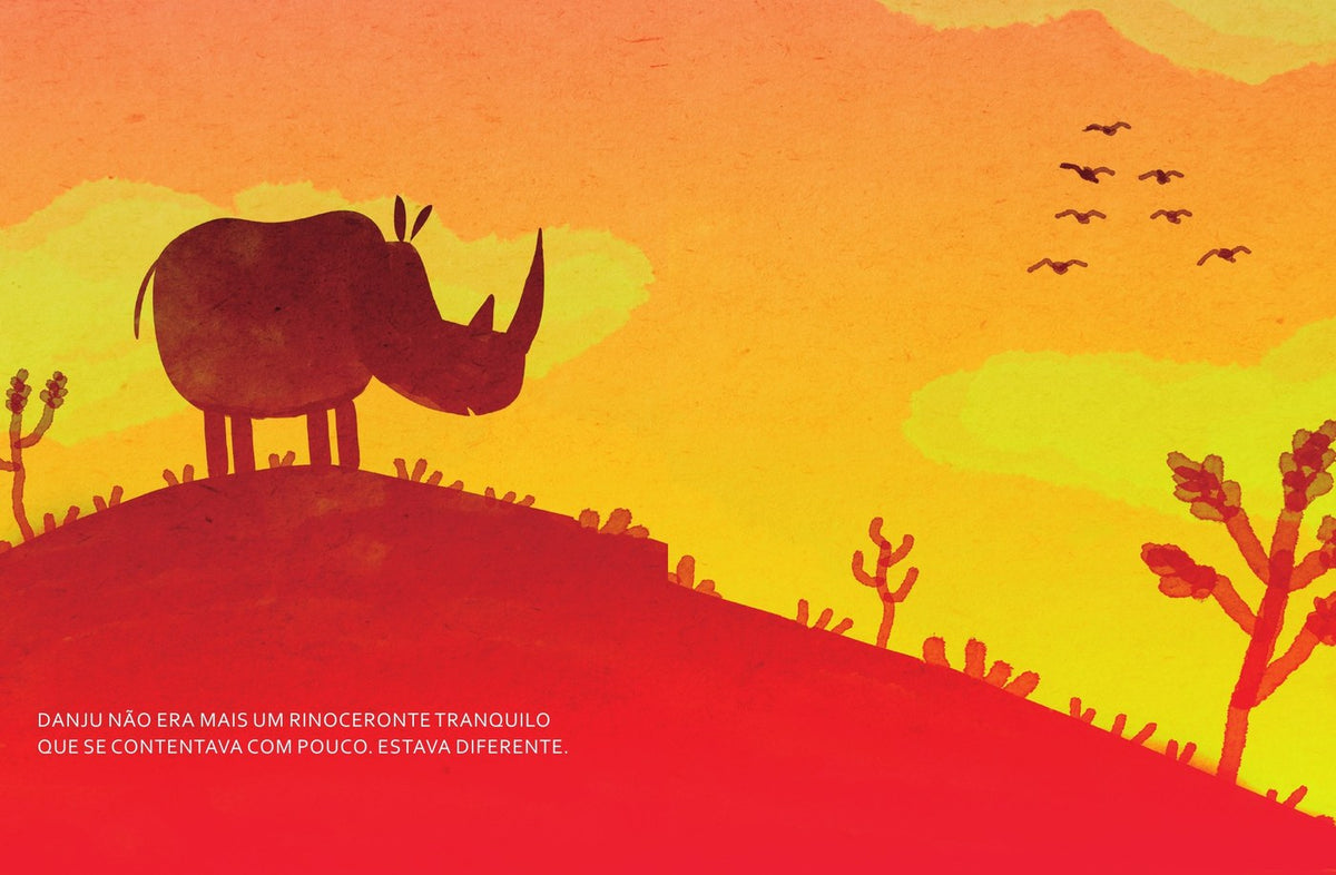 Ilustração do livro Danju