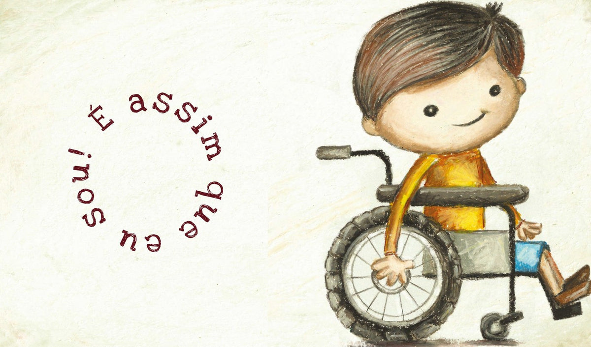 Ilustração do livro É assim que eu sou!