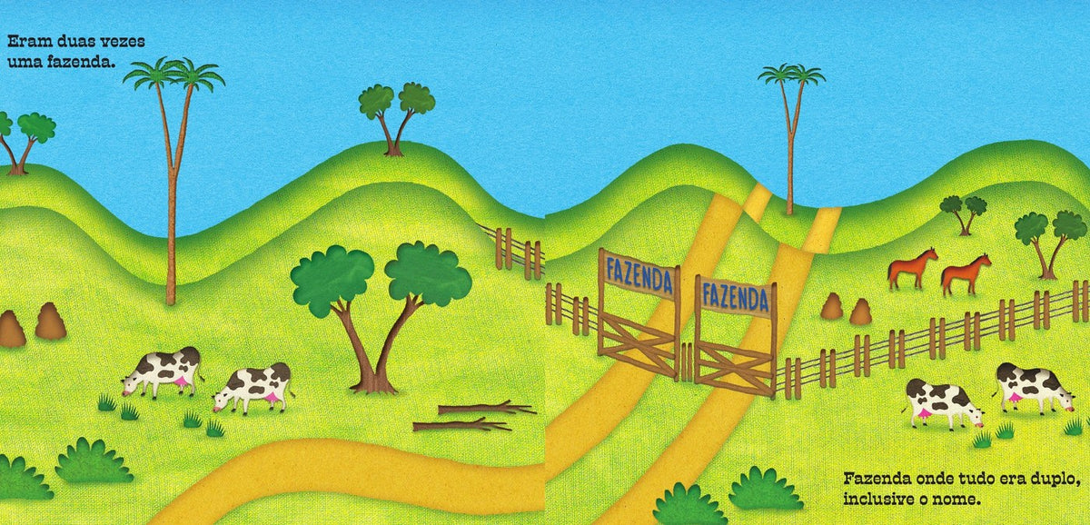 Ilustração do livro Fazenda Fazenda