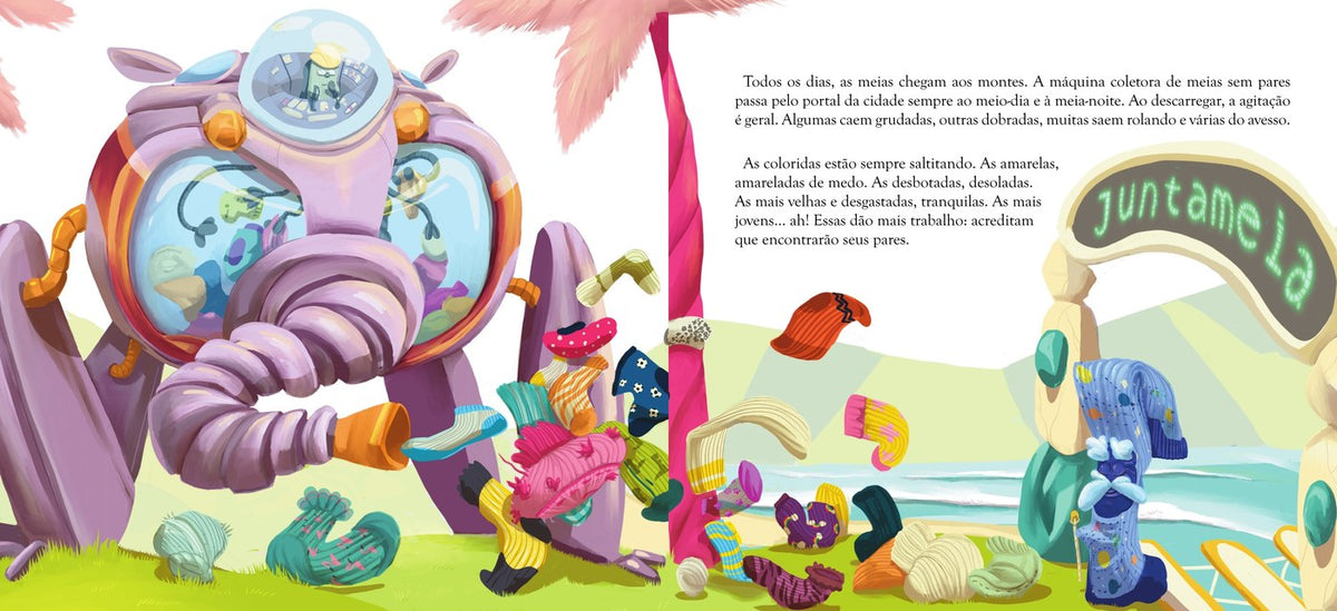 Ilustração do livro Juntameia