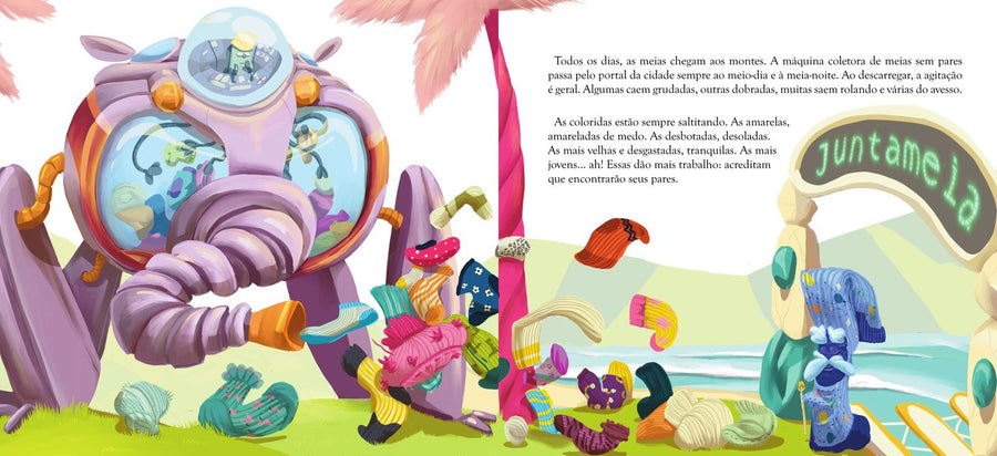 Ilustração do livro Juntameia