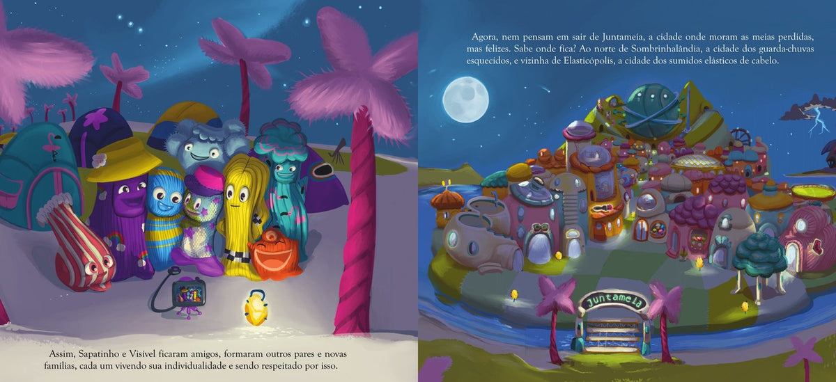 Ilustração do livro Juntameia