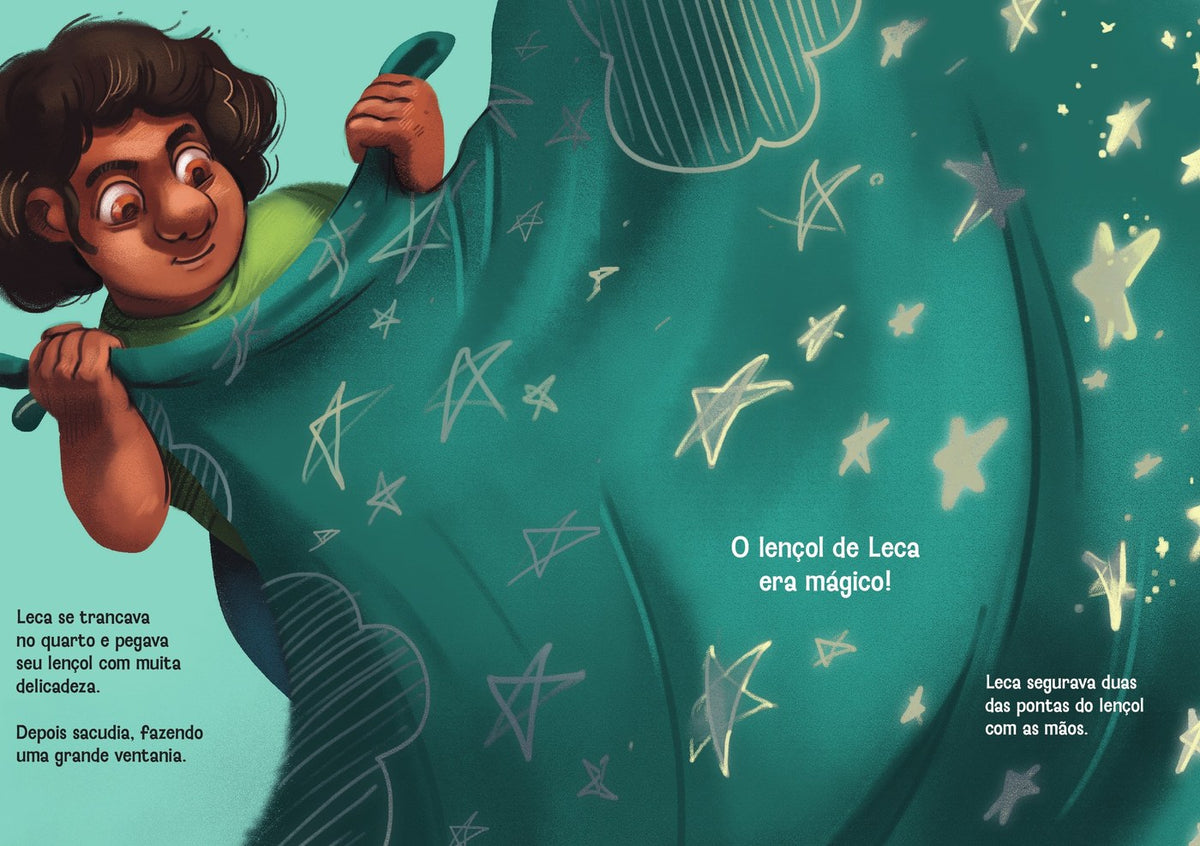 Ilustração do livro Leca