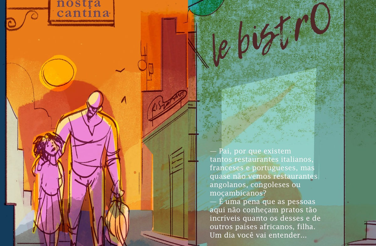Ilustração do livro Lívia tem uma pergunta