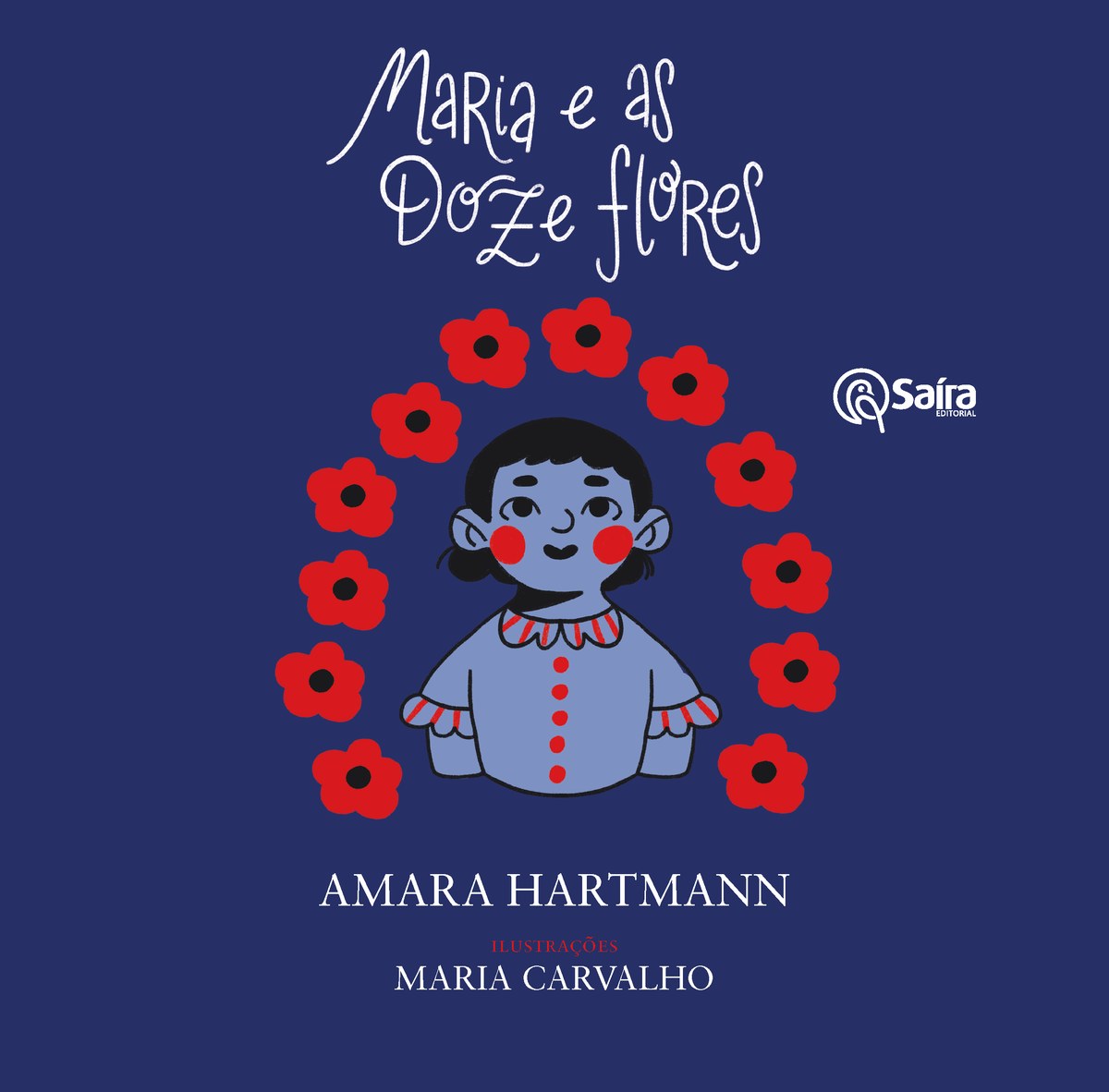 Capa do livro Maria e as doze flores