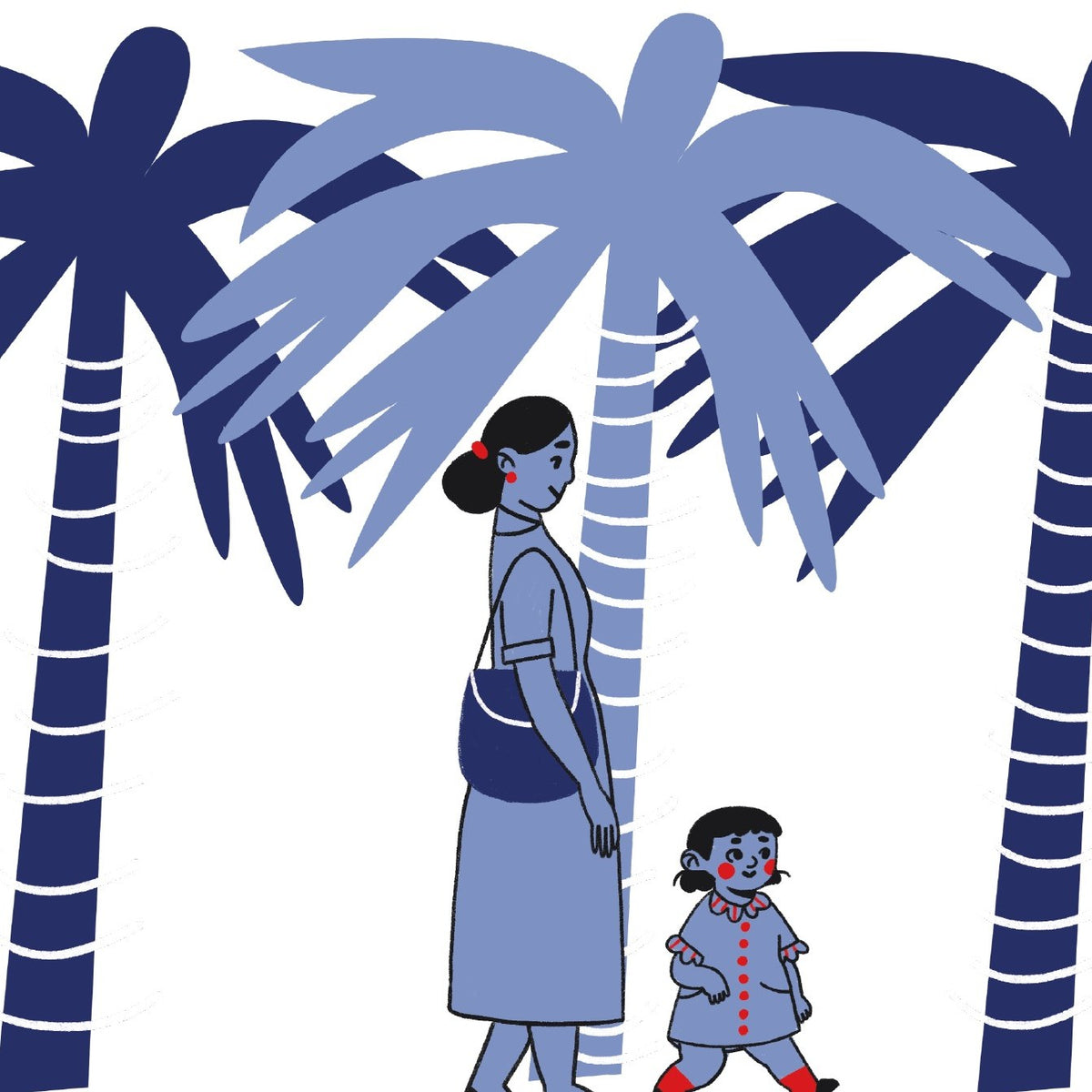 Ilustração do livro Maria e as doze flores