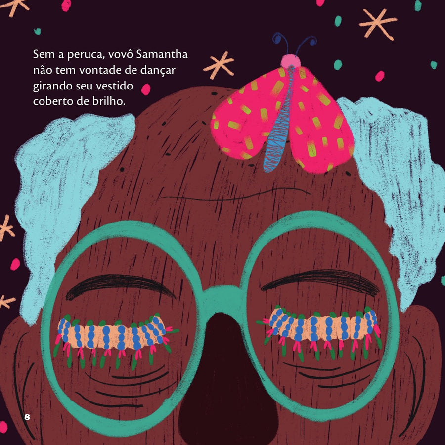 Ilustração do livro Meu avô Samantha