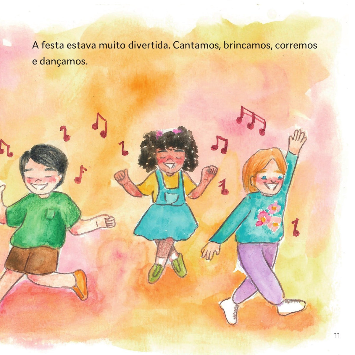 Ilustração do livro Minha família é uma festa