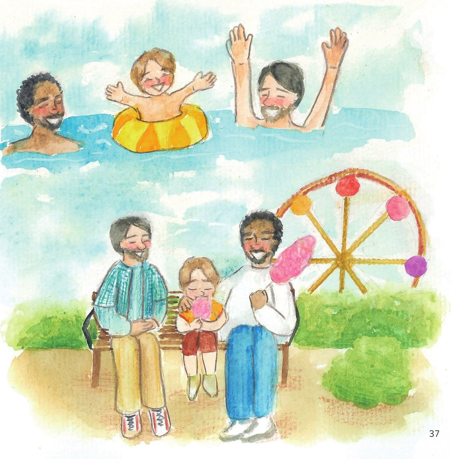 Ilustração do livro Minha família é uma festa