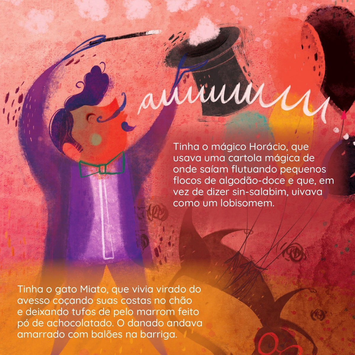Ilustração do livro Minha mãe também faz arte