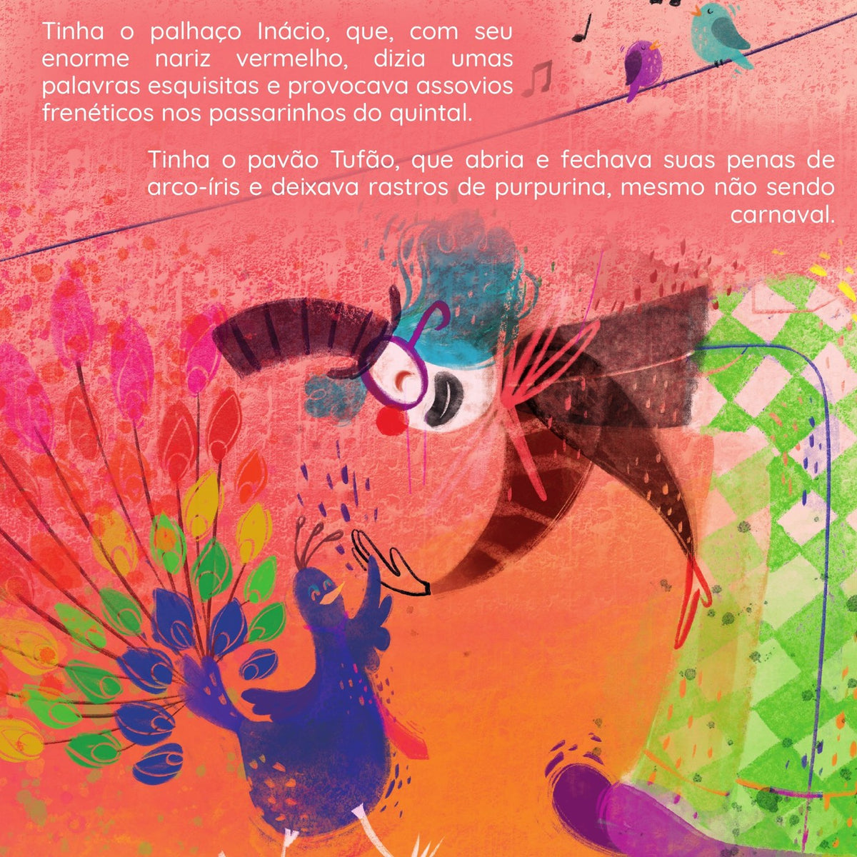 Ilustração do livro Minha mãe também faz arte