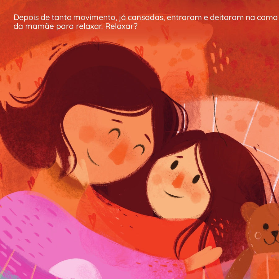 Ilustração do livro Minha mãe também faz arte