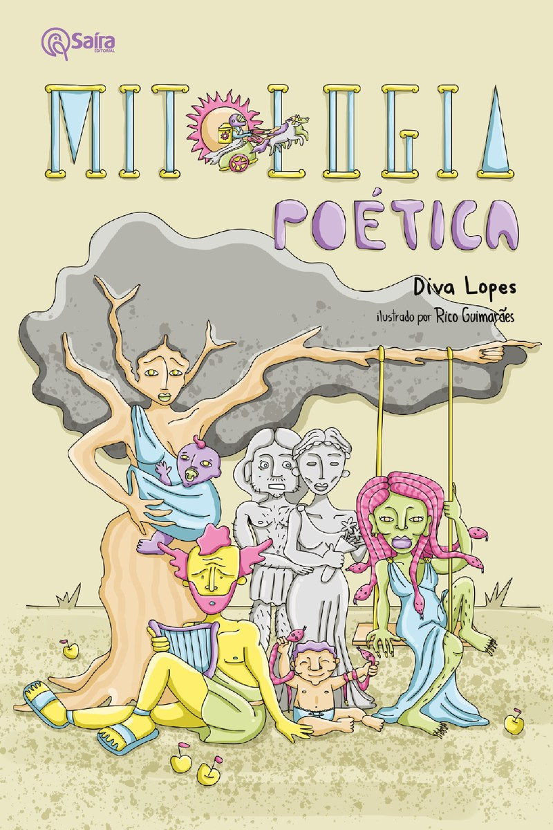 Capa do livro Mitologia poética