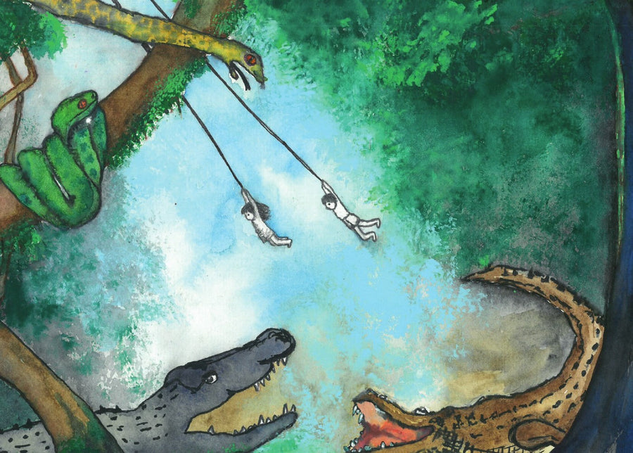 Ilustração do livro Natureza