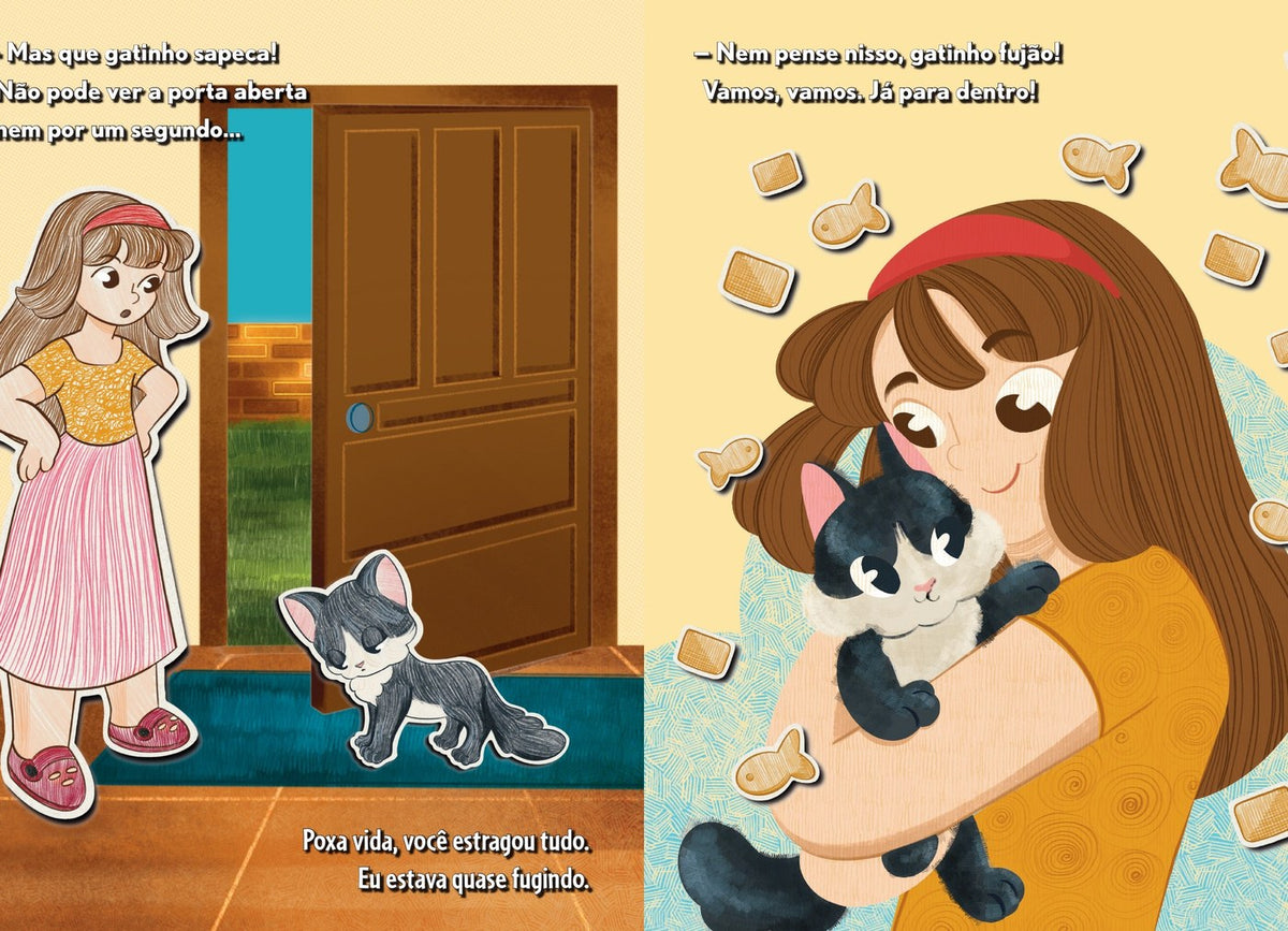 Ilustração do livro O dono da rua