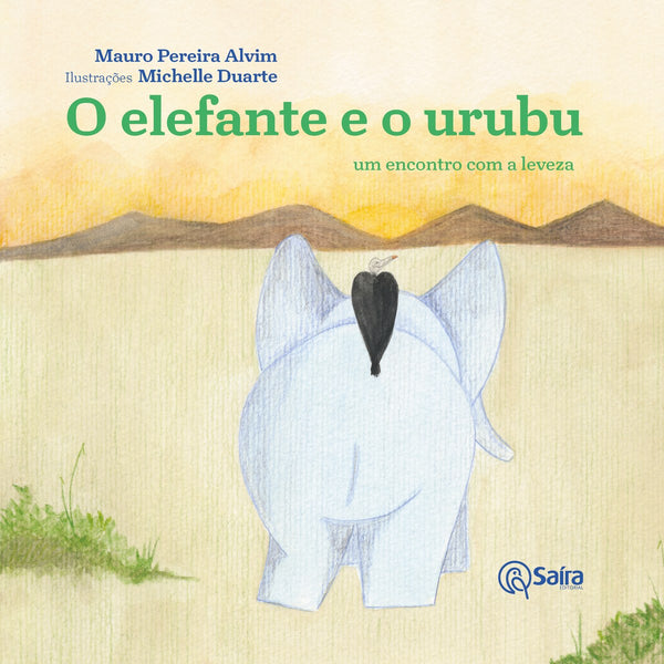 Capa de O elefante e o urubu
