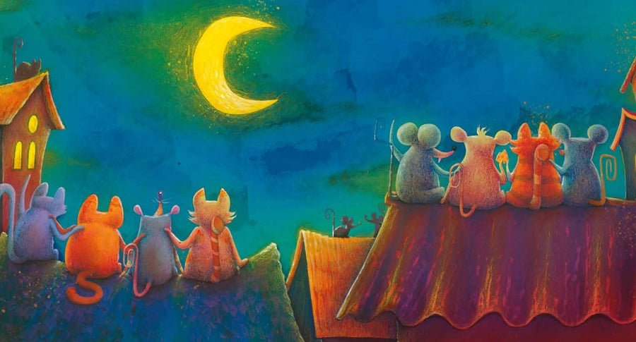 Ilustração do livro O gato ratudo e o rato gatudo