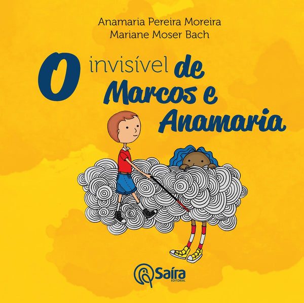 Capa de O invisível de Marcos e Anamaria