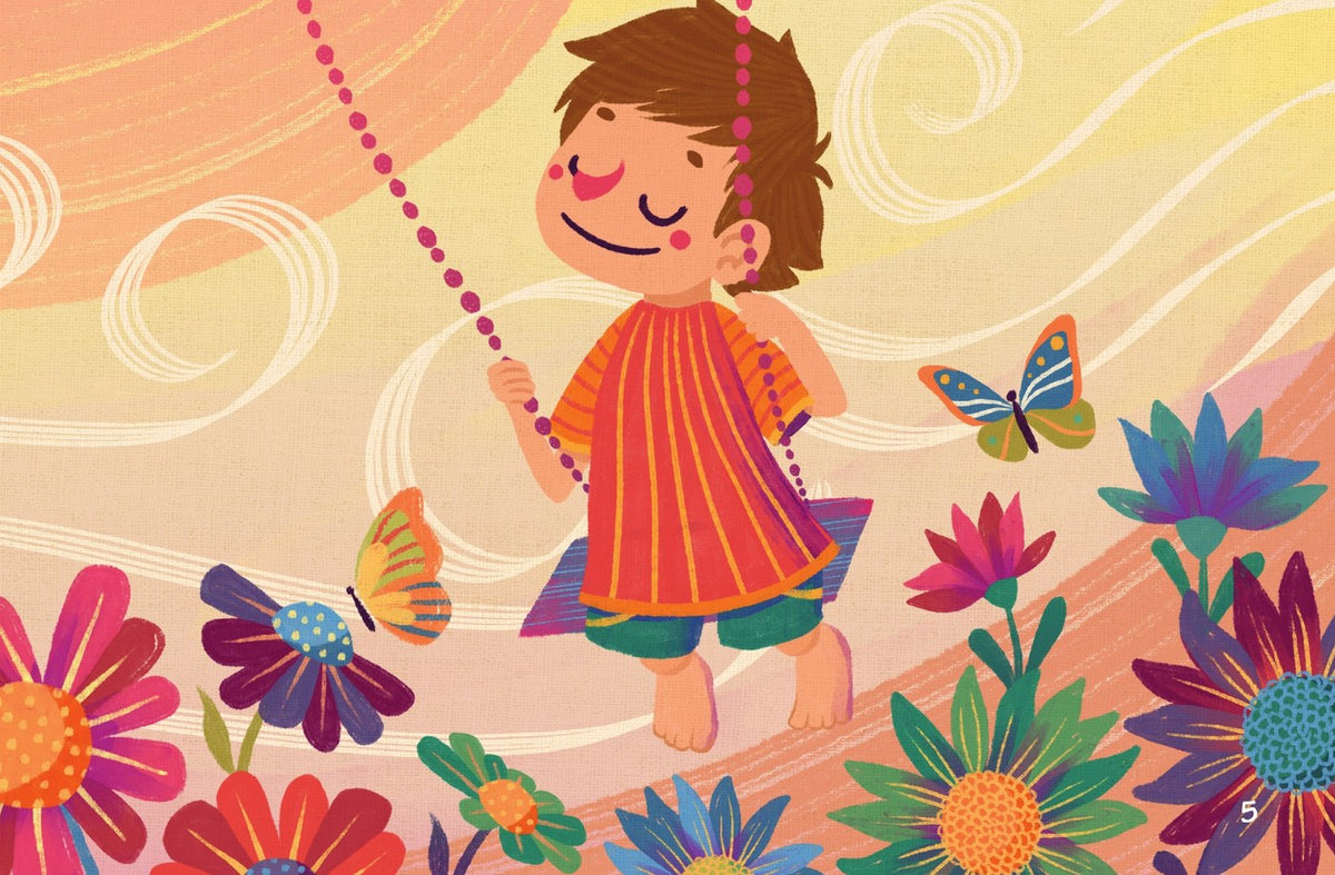 Ilustração do livro O jardim de Nino