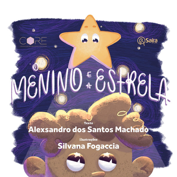 Capa de O menino e a estrela