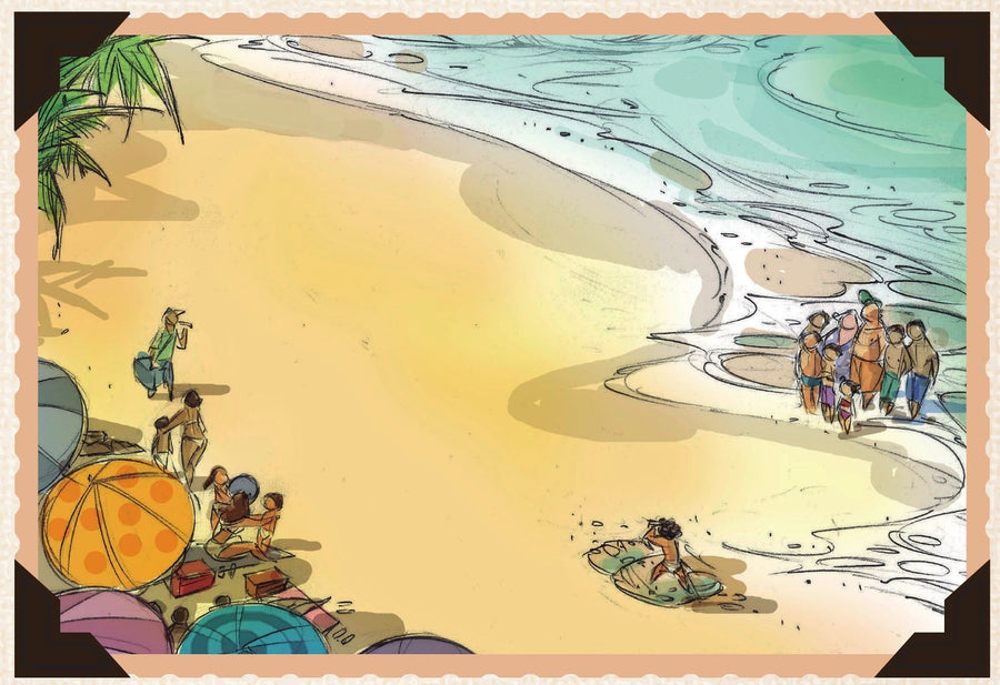 Ilustração do livro O menino que parou o tempo