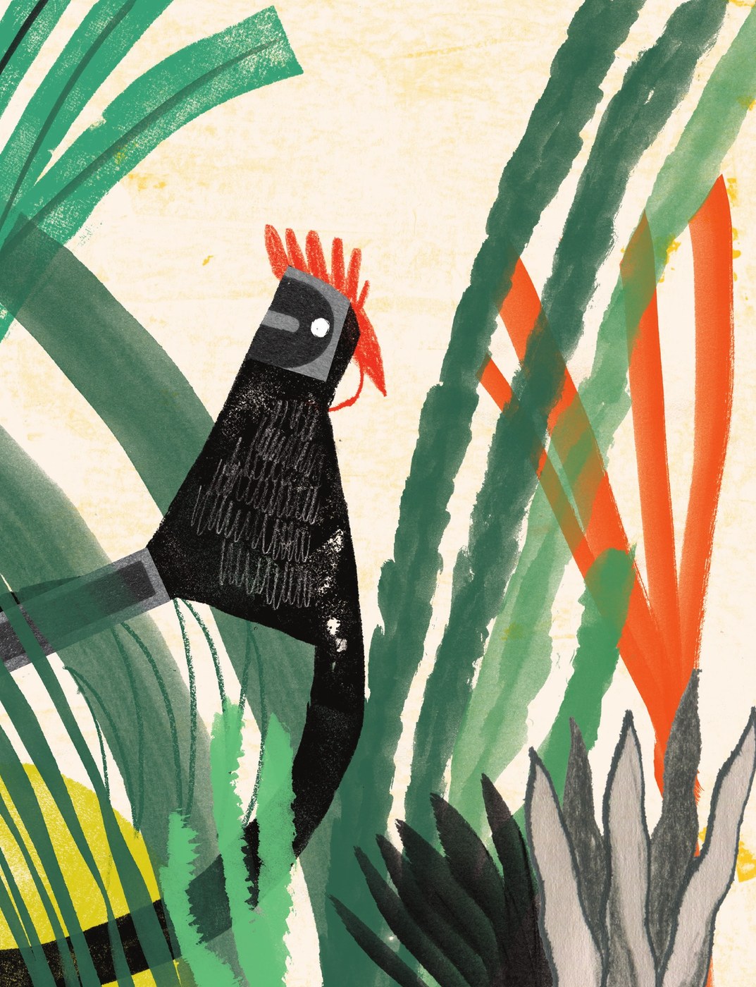 Ilustração do livro O perigo da semente
