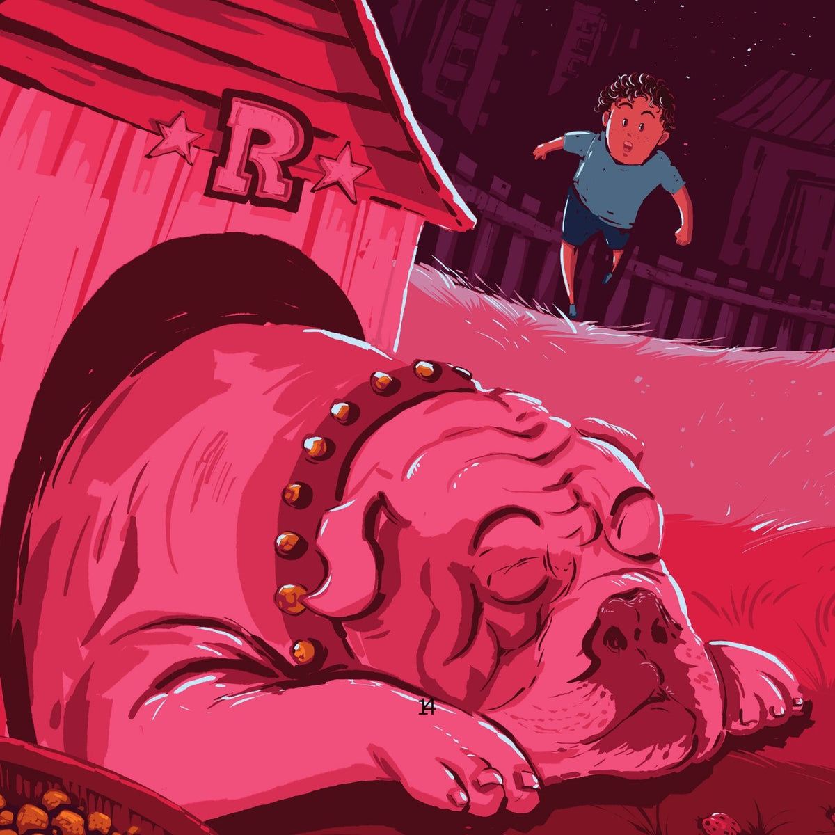 Ilustração do livro O segredo de Benício